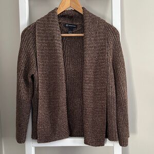 INC International Concepts Metallic Shrug Cardigan